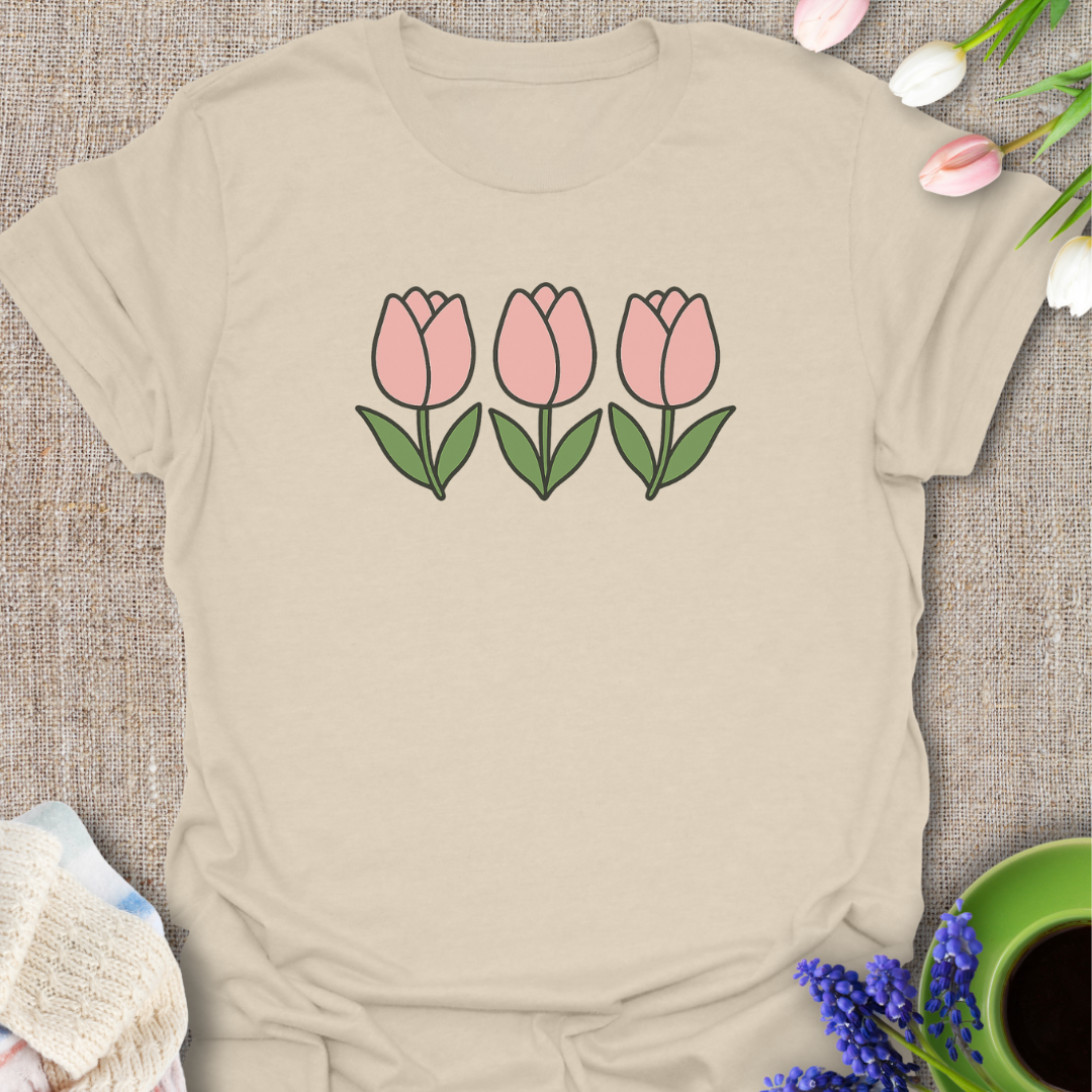 Cartoon Tulips