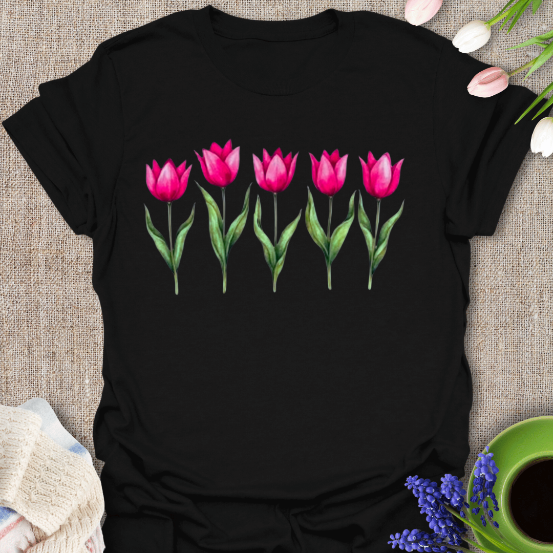 Tulips in a Row