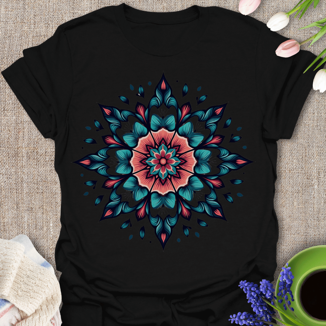 Flower Abstract Geometric Pattern