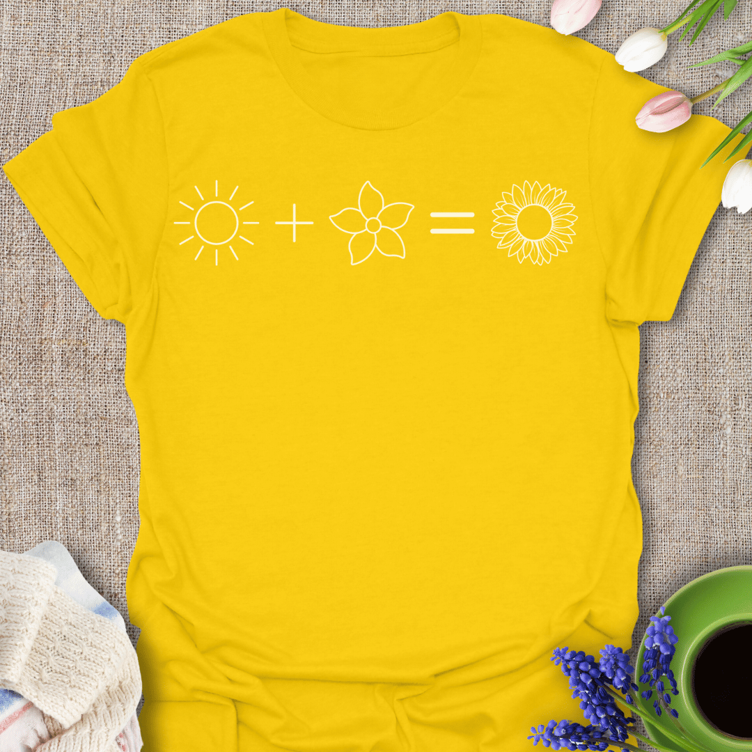 Sun + Flower = Sunflower