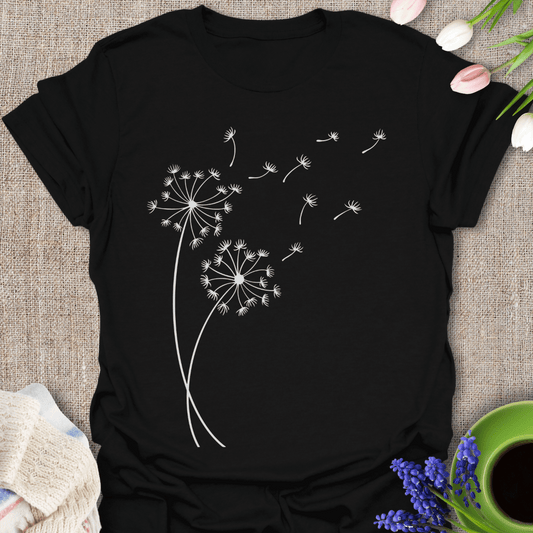 Dandelion Blowing Away