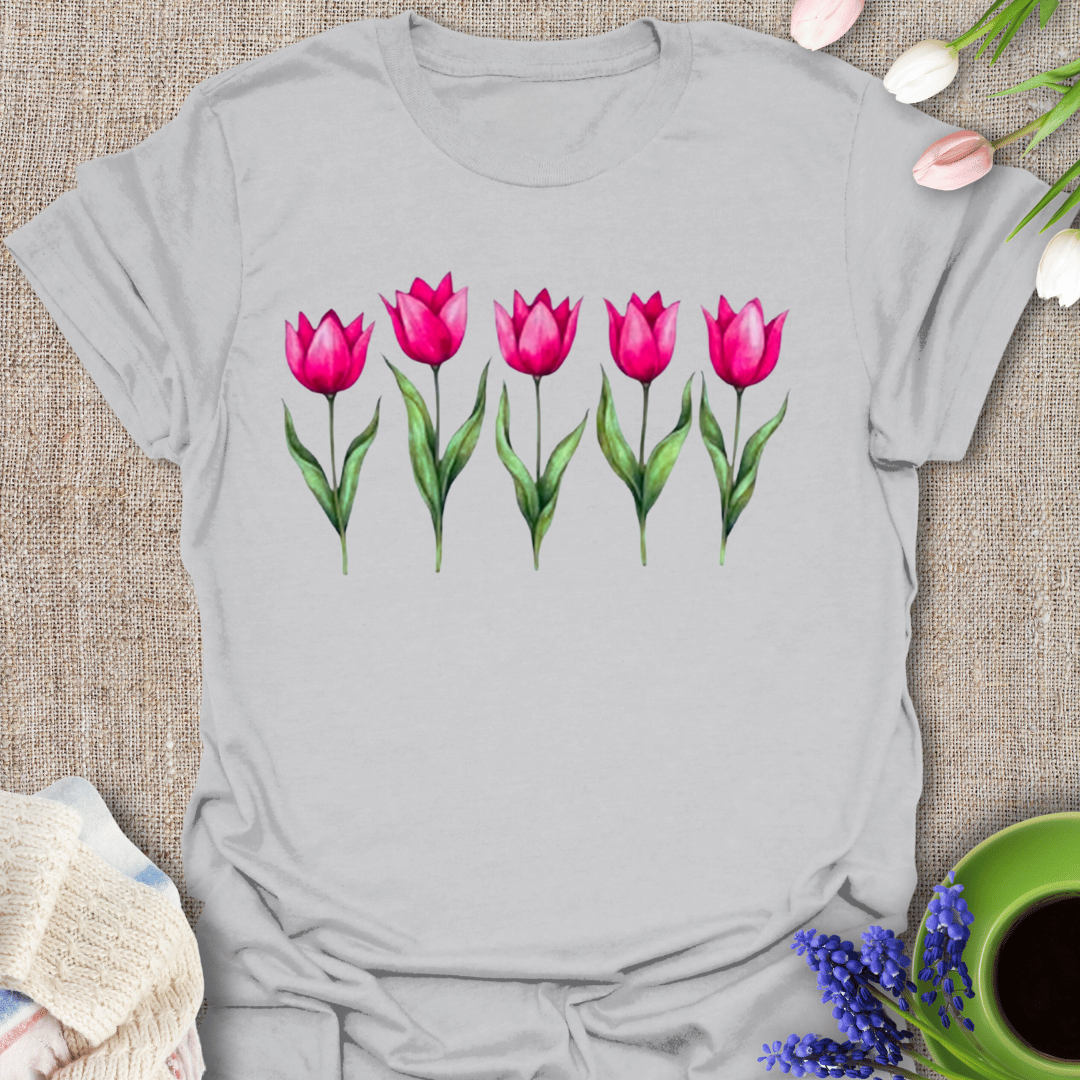 Tulips in a Row