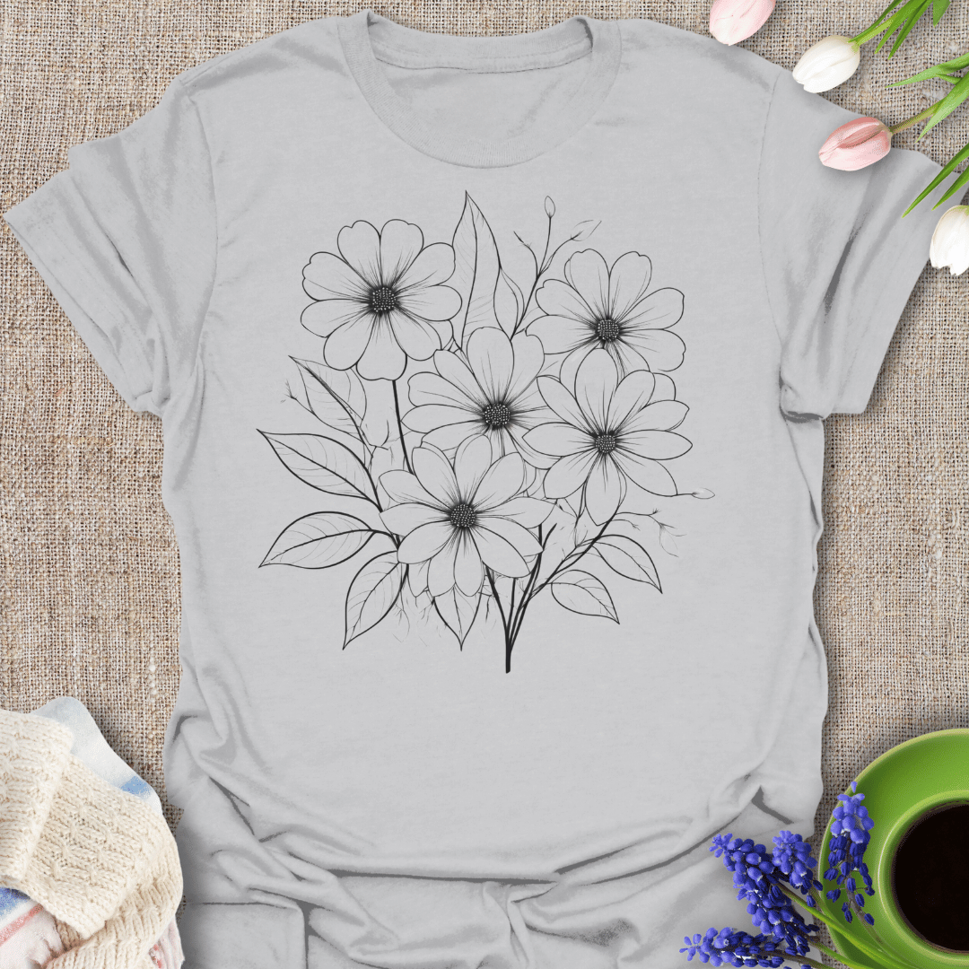 Flowers Line Art