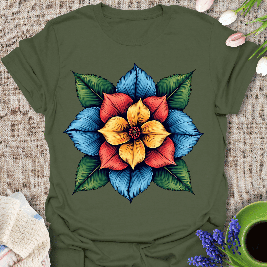 Colorful Flower Mandala