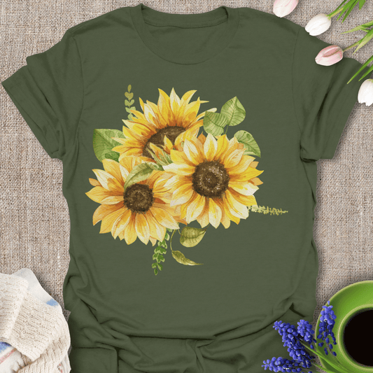 Sunflowers Paint Style