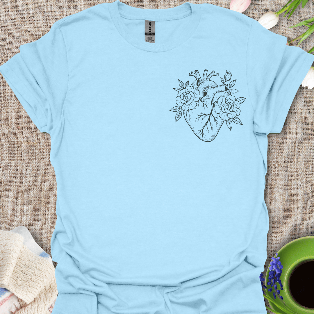 Heart Anatomy Flowers