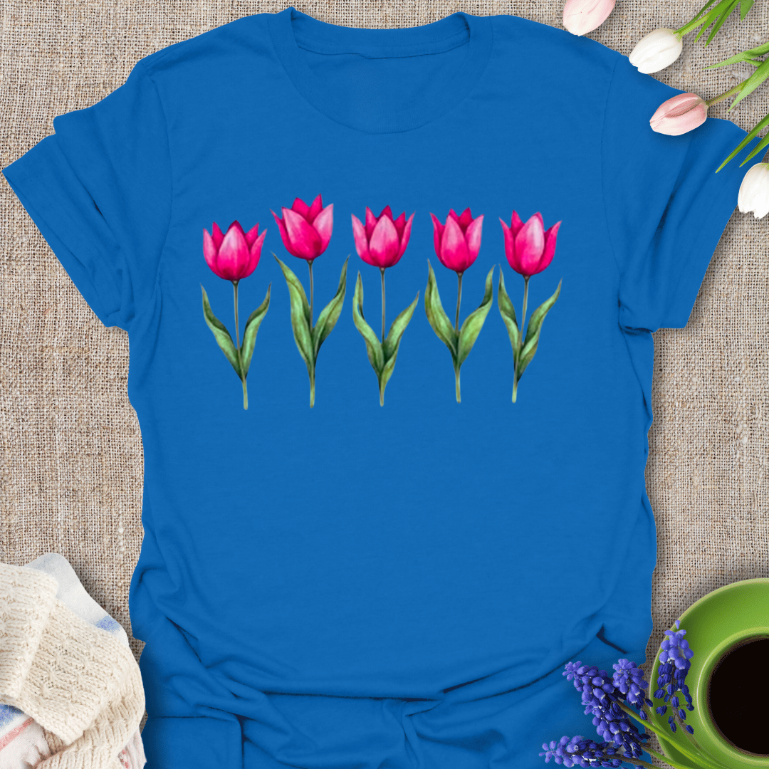 Tulips in a Row