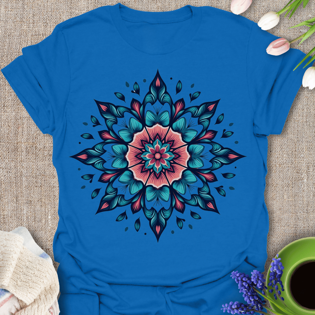 Flower Abstract Geometric Pattern