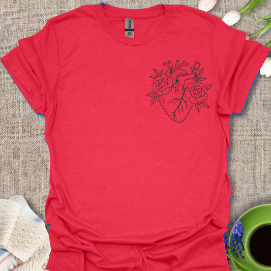 Heart Anatomy Flowers